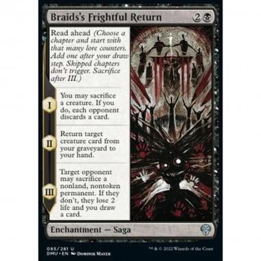 Braids's Frightful Return - Braids's Frightful Return - [DMU] [NM] [Foil]