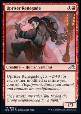 Upriser Renegade - Rivoltoso Rinnegato - [NEO] [NM] [Foil]