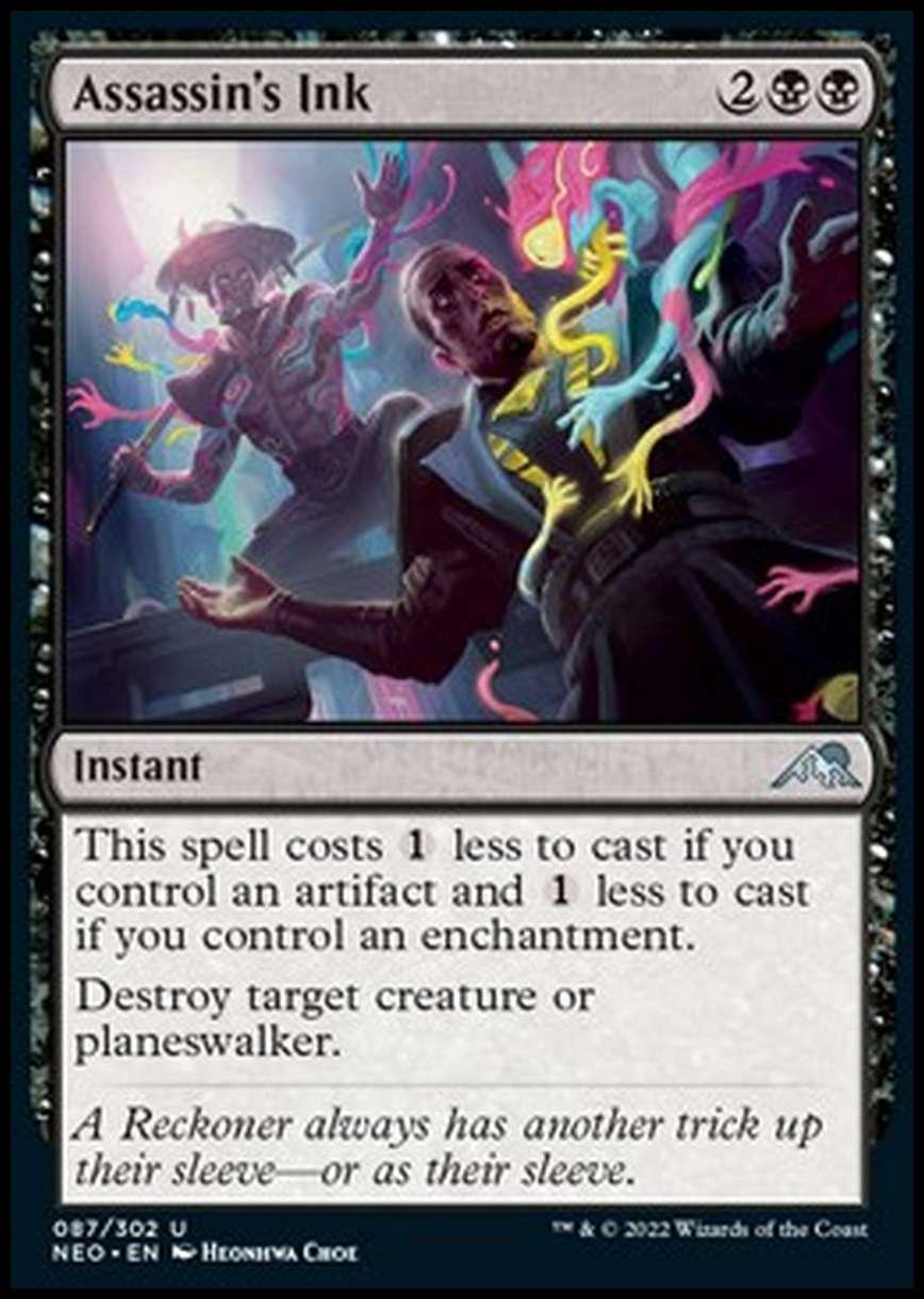 Assassin's Ink - Assassin's Ink - [NEO] [NM] [Foil]
