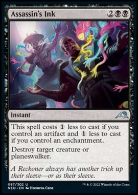 Assassin's Ink - Assassin's Ink - [NEO] [NM] [Foil]