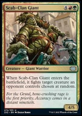 Scab-Clan Giant - Scab-Clan Giant - [2X2] [NM] [Foil]