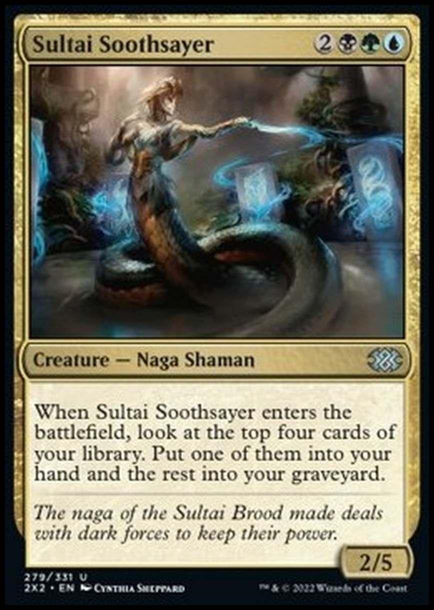 Sultai Soothsayer - Sultai Soothsayer - [2X2] [NM] [Foil]