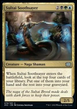 Sultai Soothsayer - Sultai Soothsayer - [2X2] [NM] [Foil]