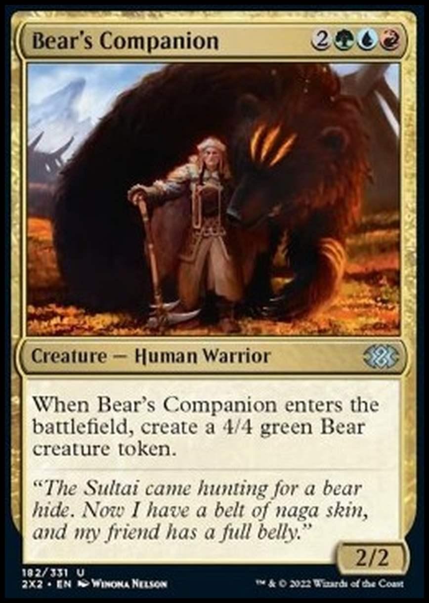 Bear's Companion - Bear's Companion - [2X2] [NM] [Foil]