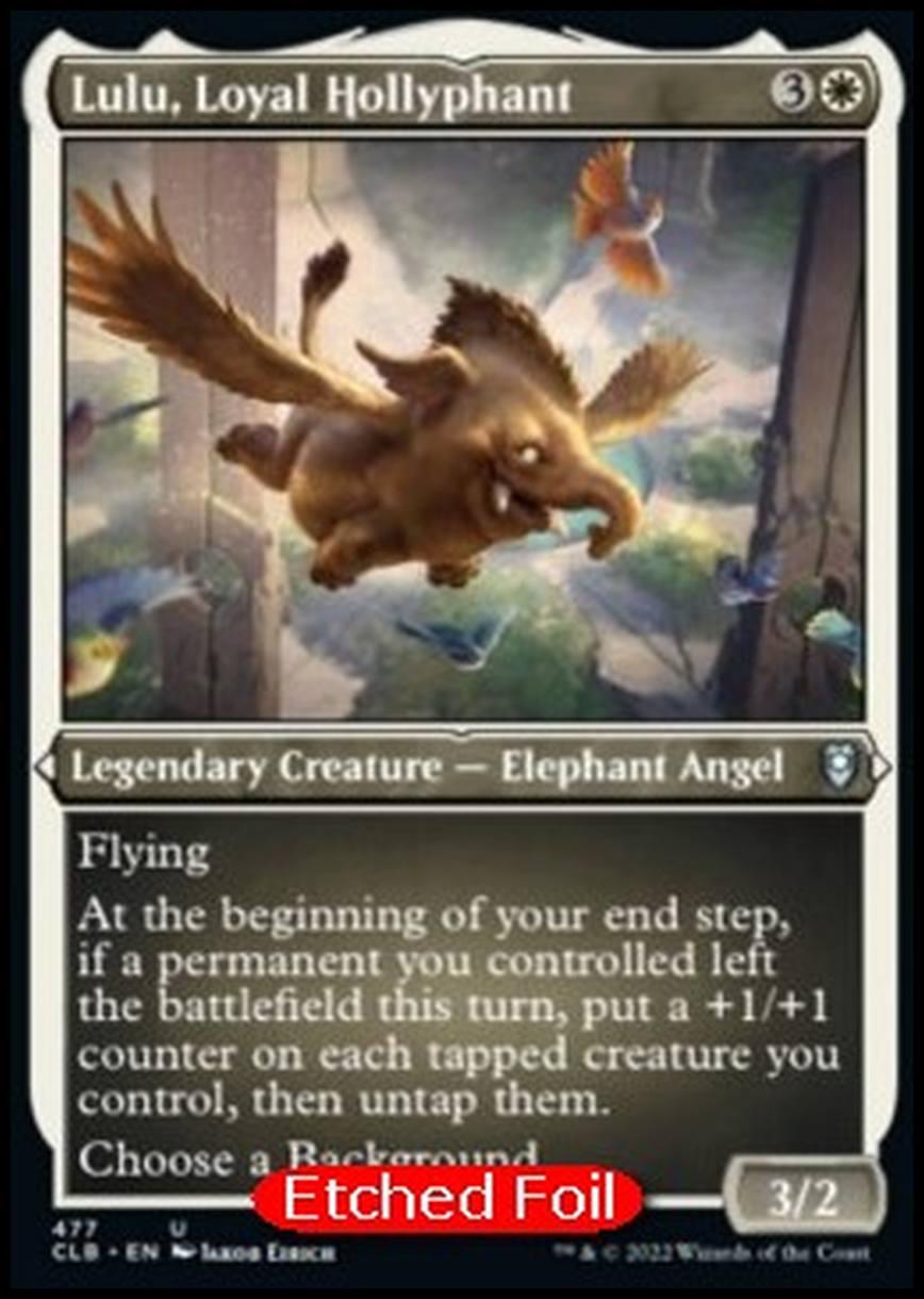 Lulu, Loyal Hollyphant (V.1) - Lulu, Loyal Hollyphant (V.1) - [XCLB] [NM] [Foil]