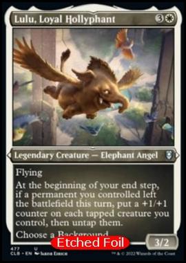 Lulu, Loyal Hollyphant (V.1) - Lulu, Loyal Hollyphant (V.1) - [XCLB] [NM] [Foil]