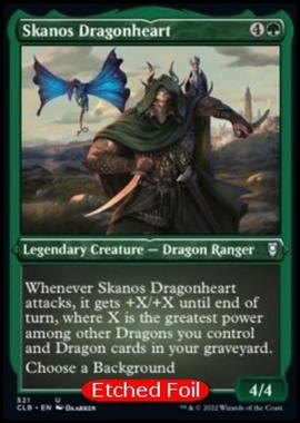 Skanos Dragonheart (V.1) - Skanos Dragonheart (V.1) - [XCLB] [NM] [Foil]