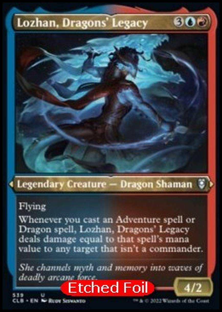 Lozhan, Dragons' Legacy (V.1) - Lozhan, Dragons' Legacy (V.1) - [XCLB] [NM] [Foil]