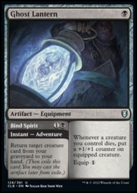 Ghost Lantern // Bind Spirit - Ghost Lantern // Bind Spirit - [CLB] [NM] [Foil]