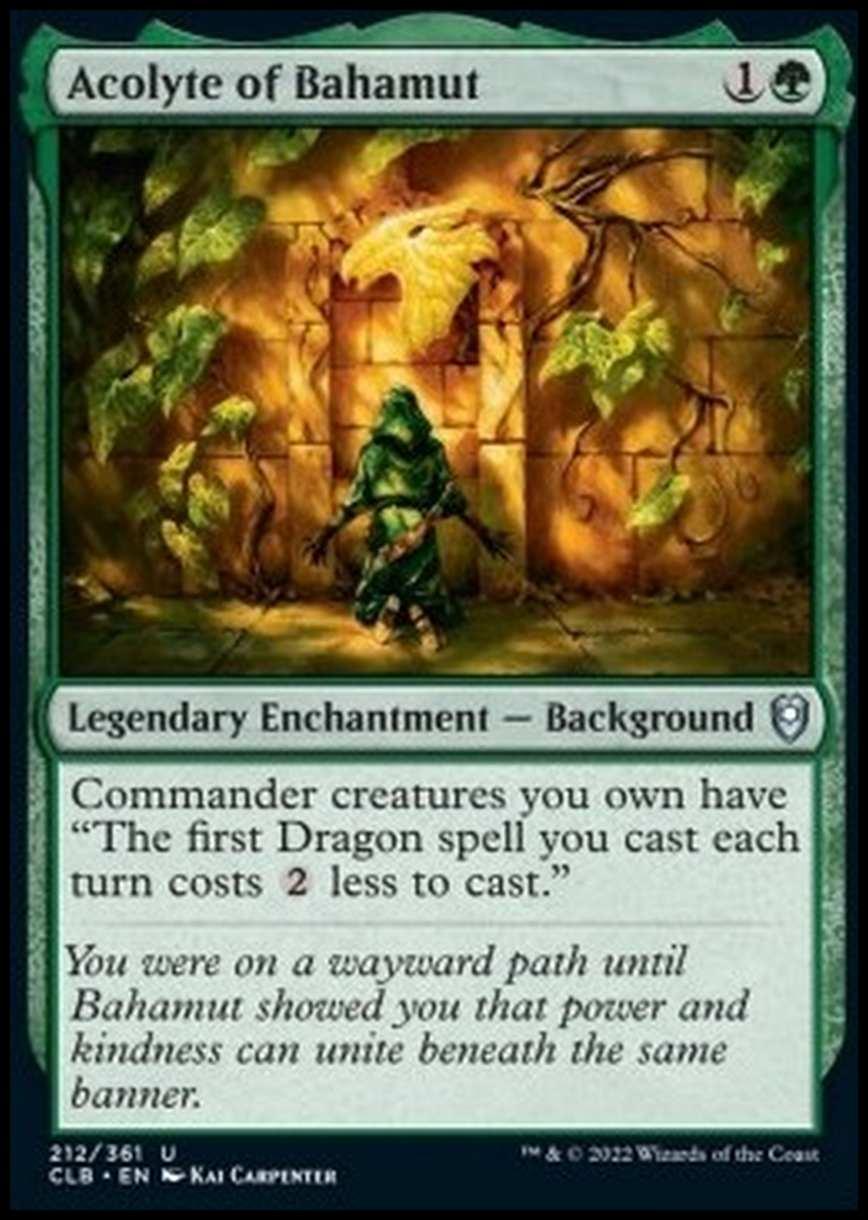 Acolyte of Bahamut - Acolyte of Bahamut - [CLB] [NM] [Foil]
