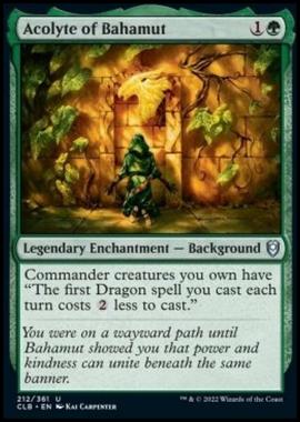 Acolyte of Bahamut - Acolyte of Bahamut - [CLB] [NM] [Foil]