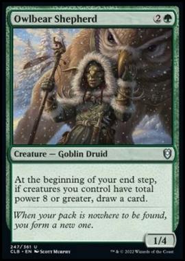 Owlbear Shepherd - Owlbear Shepherd - [CLB] [NM] [Foil]
