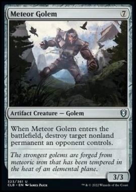 Meteor Golem - Meteor Golem - [CLB] [NM] [Foil]