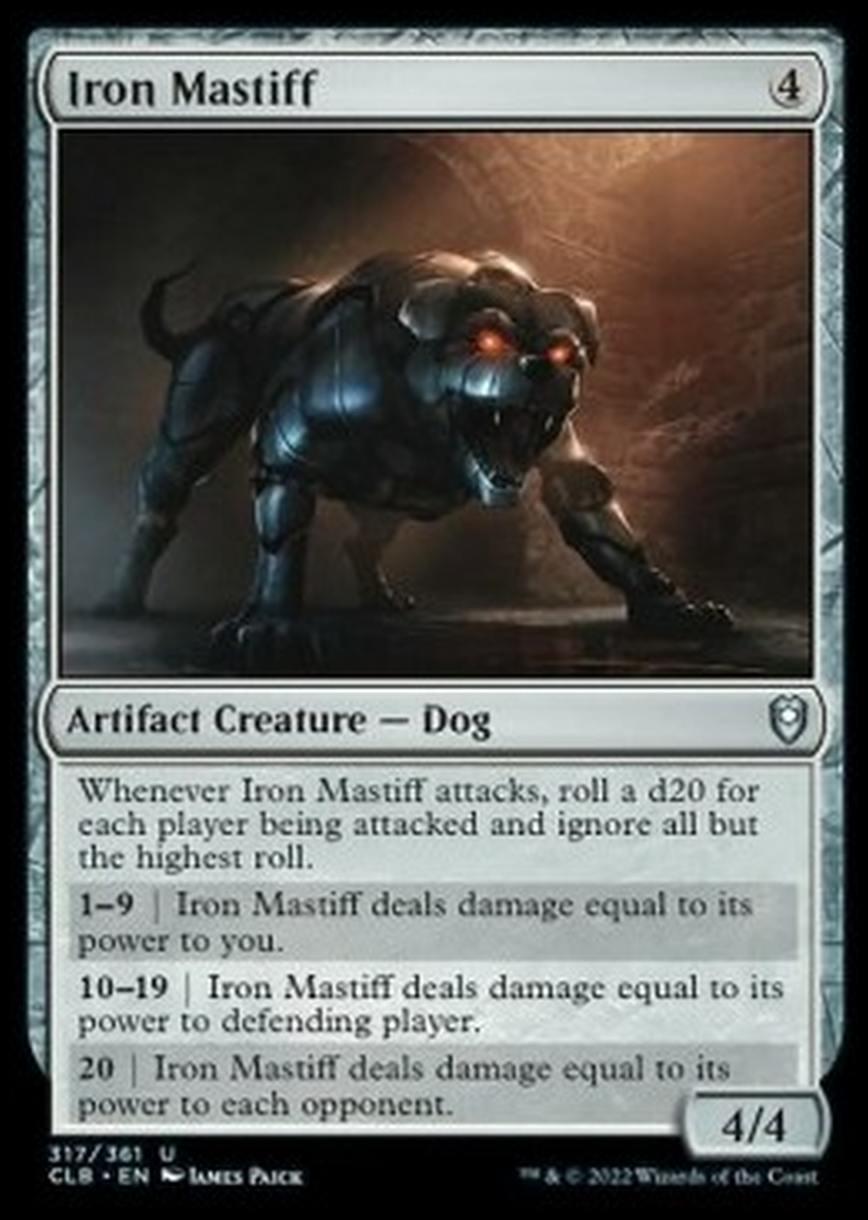 Iron Mastiff - Iron Mastiff - [CLB] [NM] [Foil]