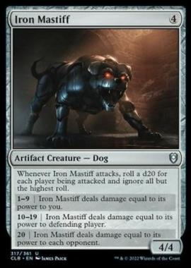 Iron Mastiff - Iron Mastiff - [CLB] [NM] [Foil]