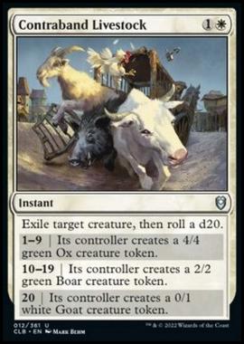 Contraband Livestock - Bestiame di Contrabbando - [CLB] [NM] [Foil]