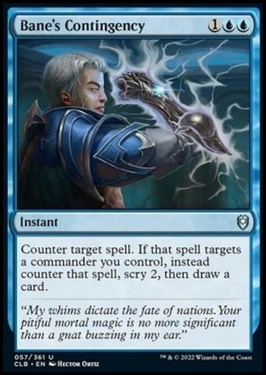 Bane's Contingency - Contingenza di Bane - [CLB] [NM] [Foil]