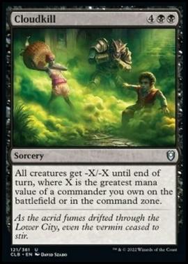 Cloudkill - Nube Letale - [CLB] [NM] [Foil]