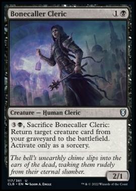 Bonecaller Cleric - Chierica Convocaossa - [CLB] [NM] [Foil]