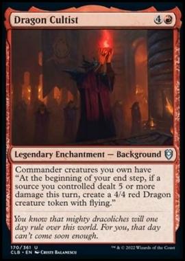 Dragon Cultist - Cultista del Drago - [CLB] [NM] [Foil]