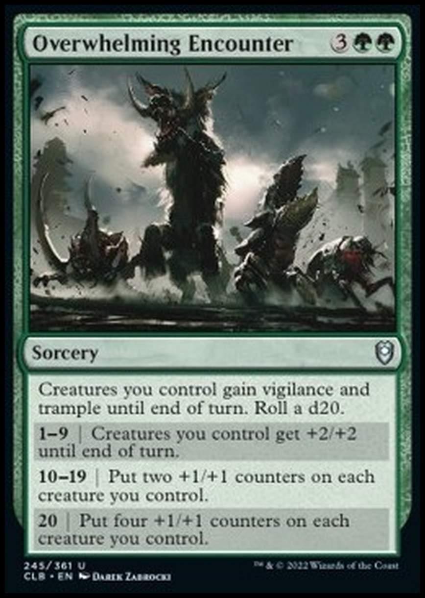 Overwhelming Encounter - Incontro Sconvolgente - [CLB] [NM] [Foil]