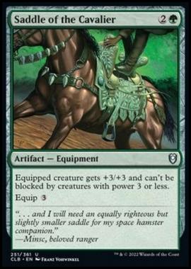 Saddle of the Cavalier - Sella del Cavaliere - [CLB] [NM] [Foil]