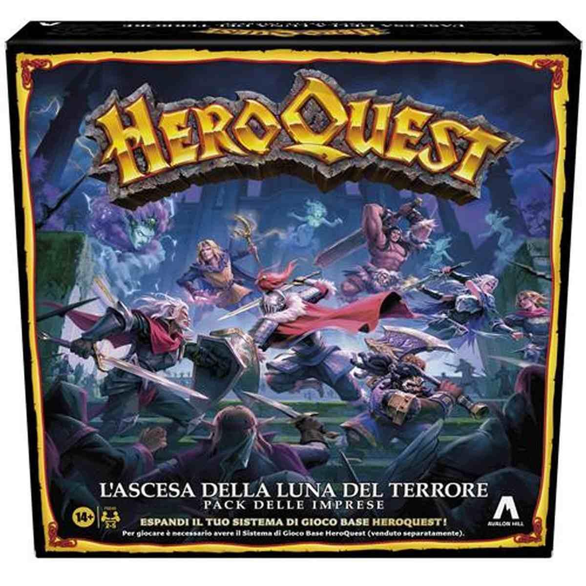 HeroQuest - L'Ascesa della Luna del Terrore - Pack imprese - Italiano