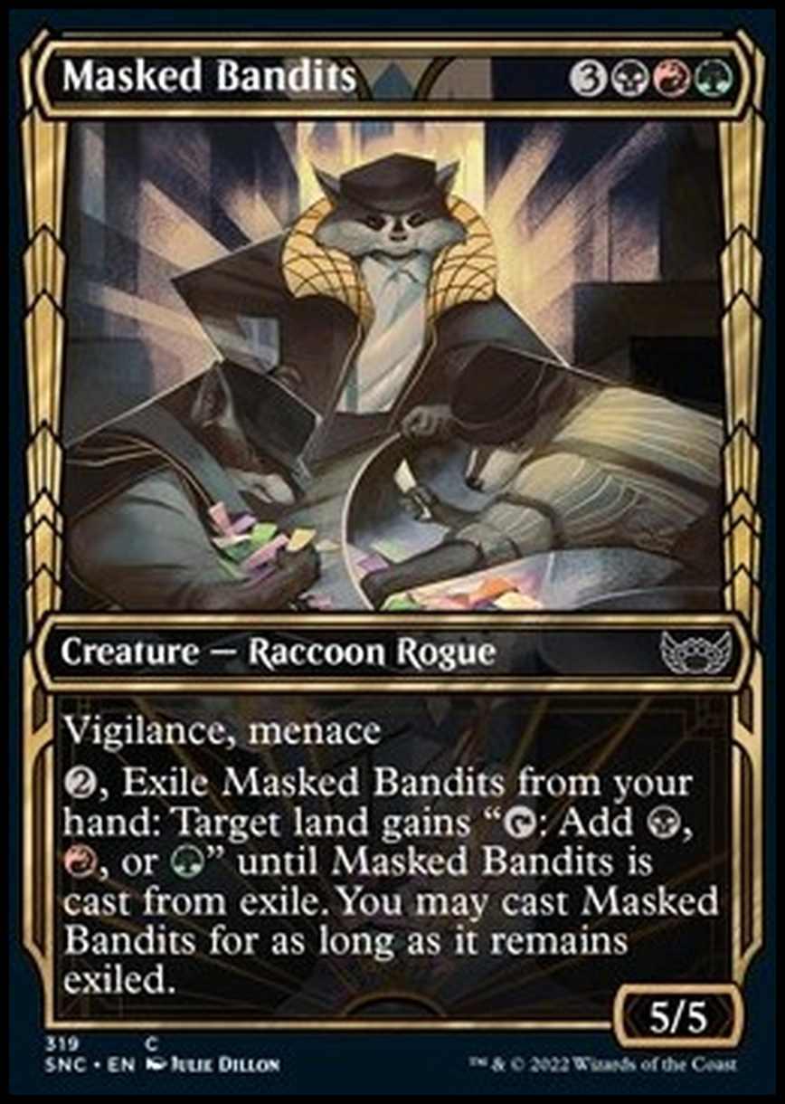 Masked Bandits (V.1) - Banditi Mascherati (V.1) - [XSNC] [NM] [Foil]