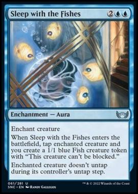Sleep with the Fishes - Dormire con i Pesci - [SNC] [NM] [Foil]