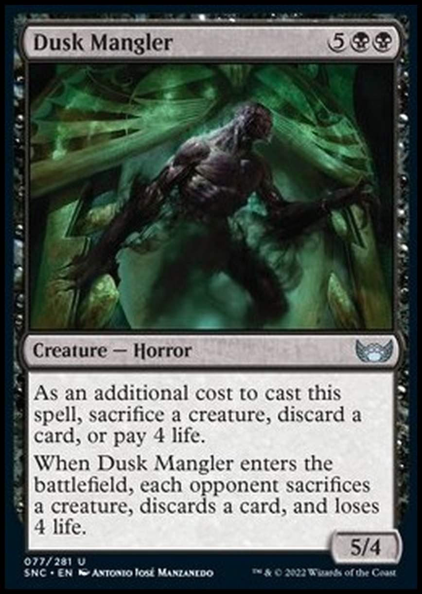 Dusk Mangler - Stritolatore del Crepuscolo - [SNC] [NM] [Foil]