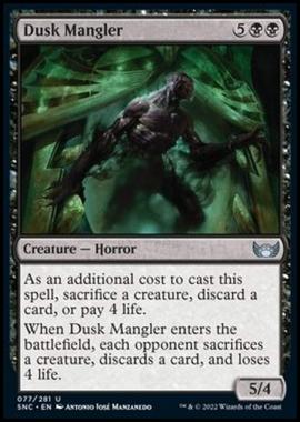 Dusk Mangler - Stritolatore del Crepuscolo - [SNC] [NM] [Foil]