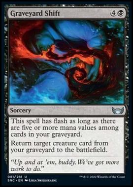 Graveyard Shift - Morto al Lavoro - [SNC] [NM] [Foil]