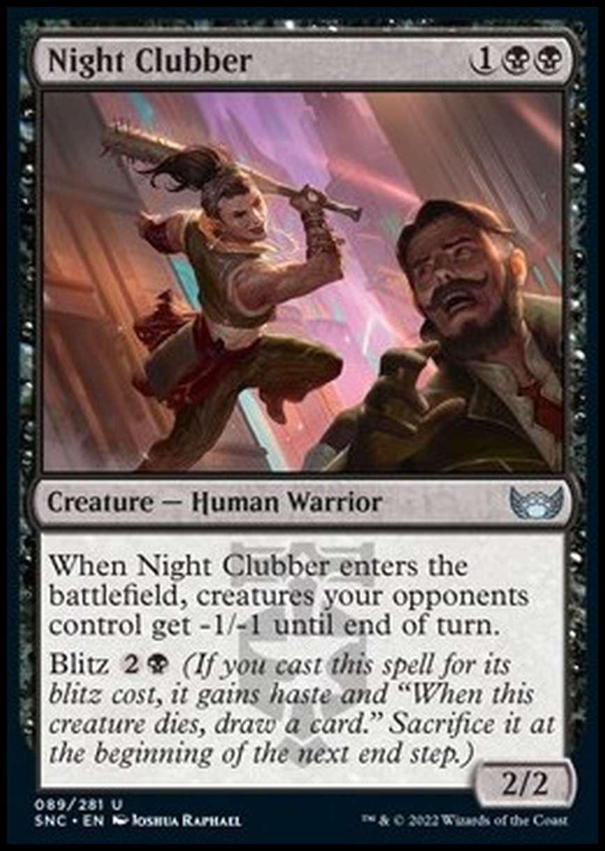 Night Clubber - Festaiola Bellicosa - [SNC] [NM] [Foil]