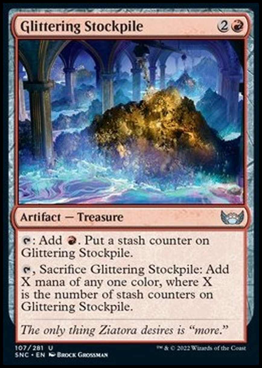 Glittering Stockpile - Riserva Scintillante - [SNC] [NM] [Foil]