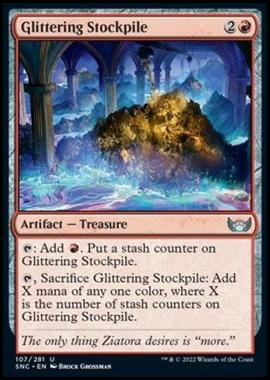 Glittering Stockpile - Riserva Scintillante - [SNC] [NM] [Foil]