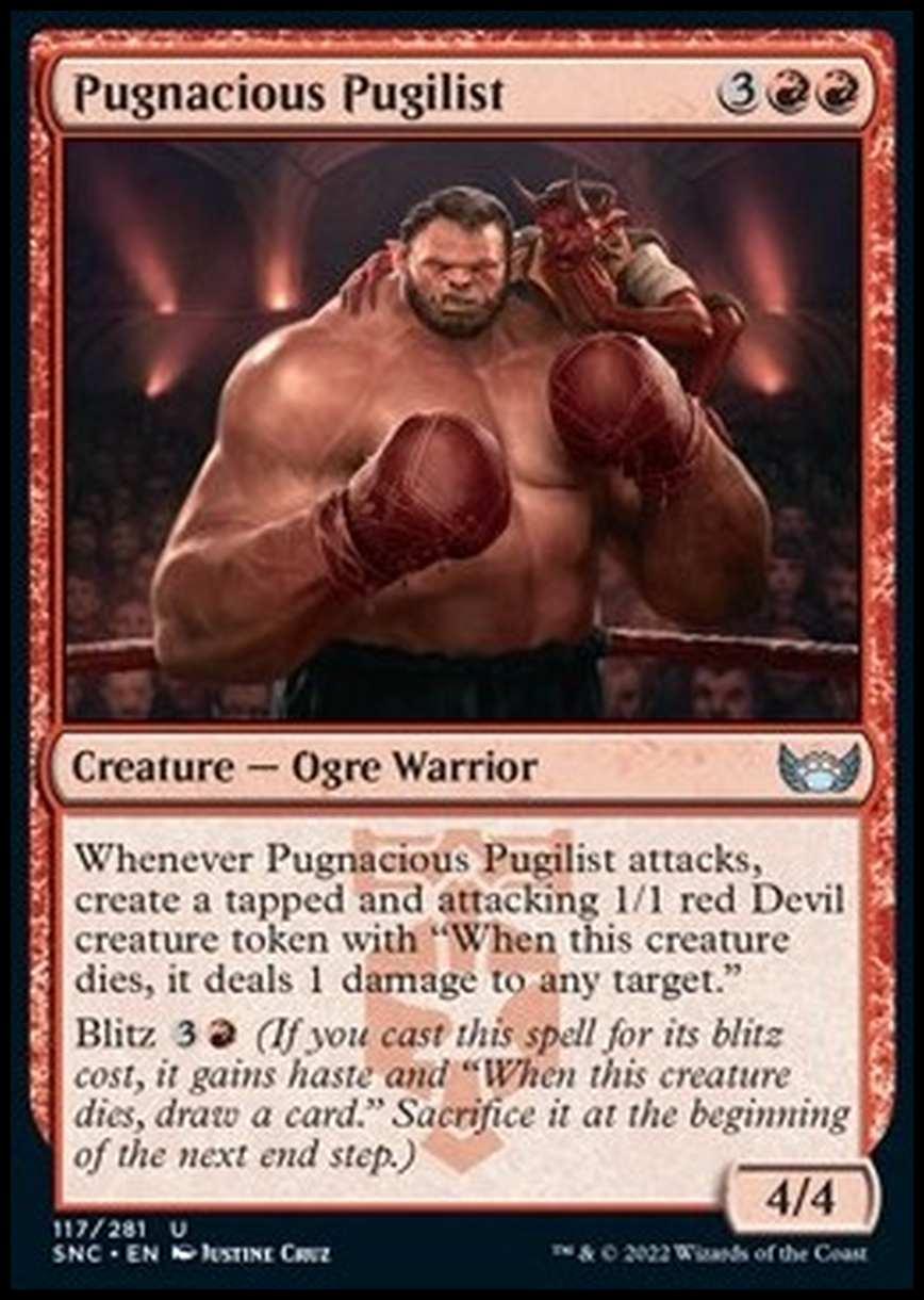 Pugnacious Pugilist - Pugile Grintoso - [SNC] [NM] [Foil]