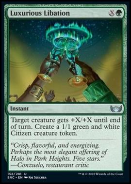 Luxurious Libation - Libagioni di Lusso - [SNC] [NM] [Foil]