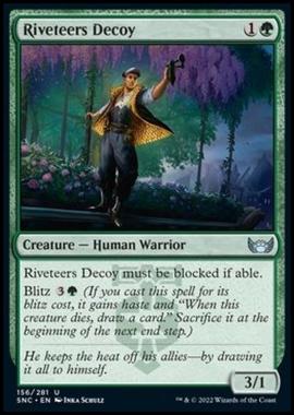 Riveteers Decoy - Esca dei Rivettatori - [SNC] [NM] [Foil]