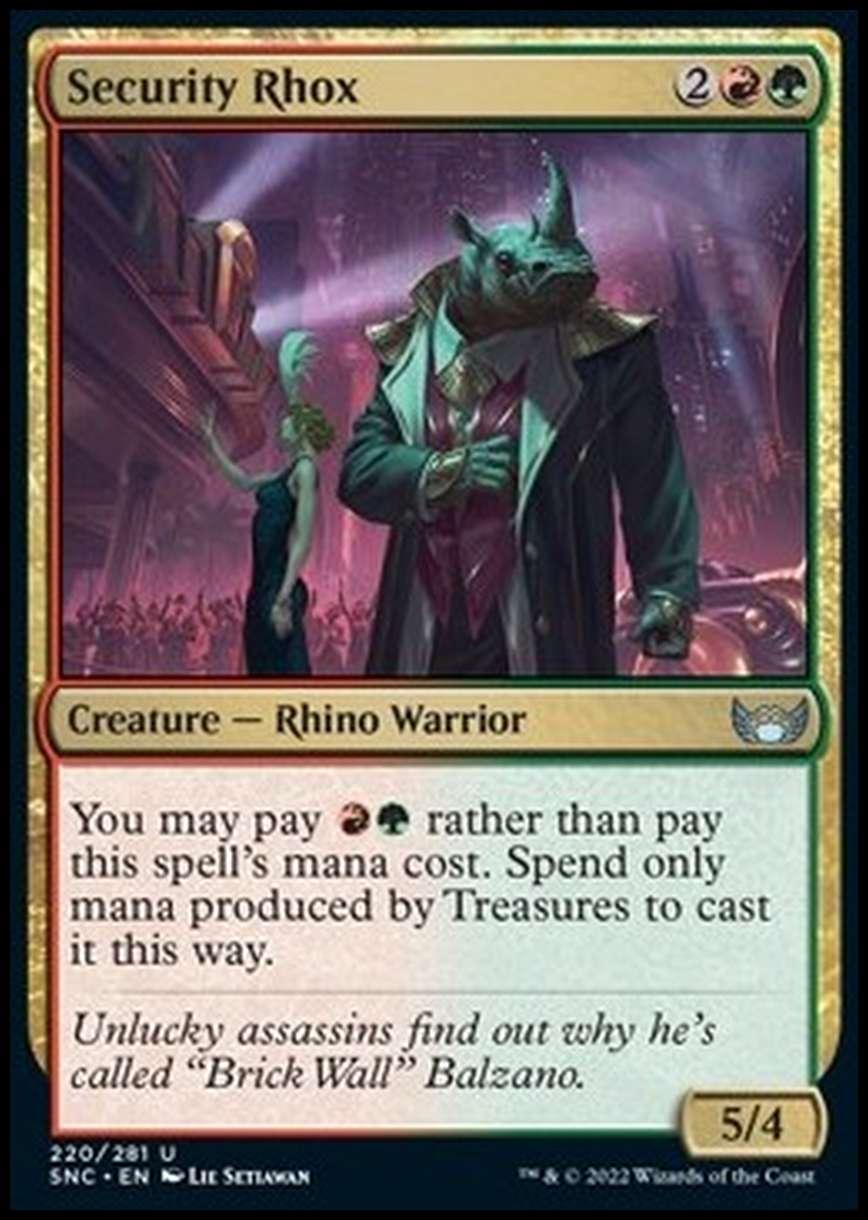 Security Rhox - Rhox della Sicurezza - [SNC] [NM] [Foil]