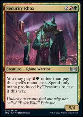 Security Rhox - Rhox della Sicurezza - [SNC] [NM] [Foil]