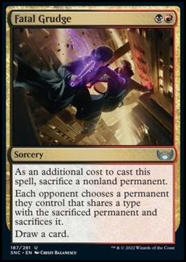 Fatal Grudge - Rancore Fatale - [SNC] [NM] [Foil]