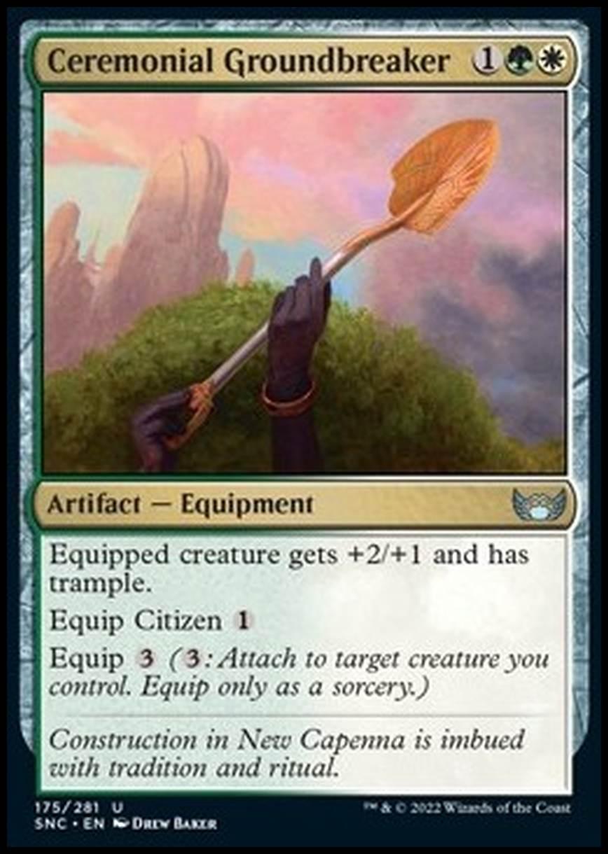 Ceremonial Groundbreaker - Pala Cerimoniale - [SNC] [NM] [Foil]