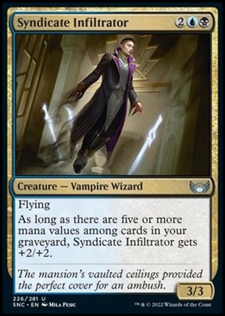Syndicate Infiltrator - Infiltrato del Sindacato - [SNC] [NM] [Foil]