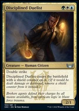 Disciplined Duelist - Duellante Disciplinato - [SNC] [NM] [Foil]