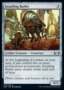Scuttling Butler - Maggiordomo Sferragliante - [SNC] [NM] [Foil]