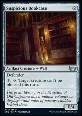 Suspicious Bookcase - Libreria Sospetta - [SNC] [NM] [Foil]