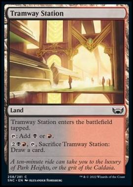 Tramway Station - Stazione Tranviaria - [SNC] [NM] [Foil]