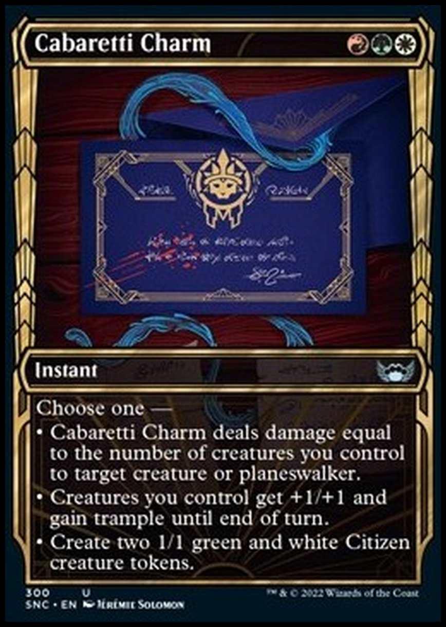 Cabaretti Charm (V.1) - Talismano dei Cabaretti (V.1) - [XSNC] [NM]