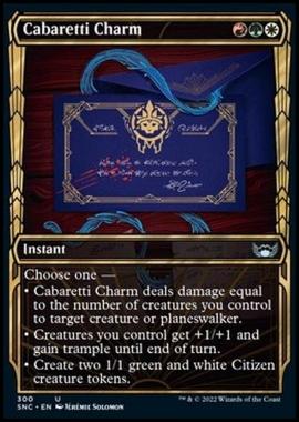 Cabaretti Charm (V.1) - Talismano dei Cabaretti (V.1) - [XSNC] [NM]