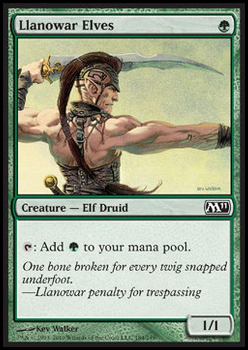 Llanowar Elves - Elfi di Llanowar - [M11] [EX]